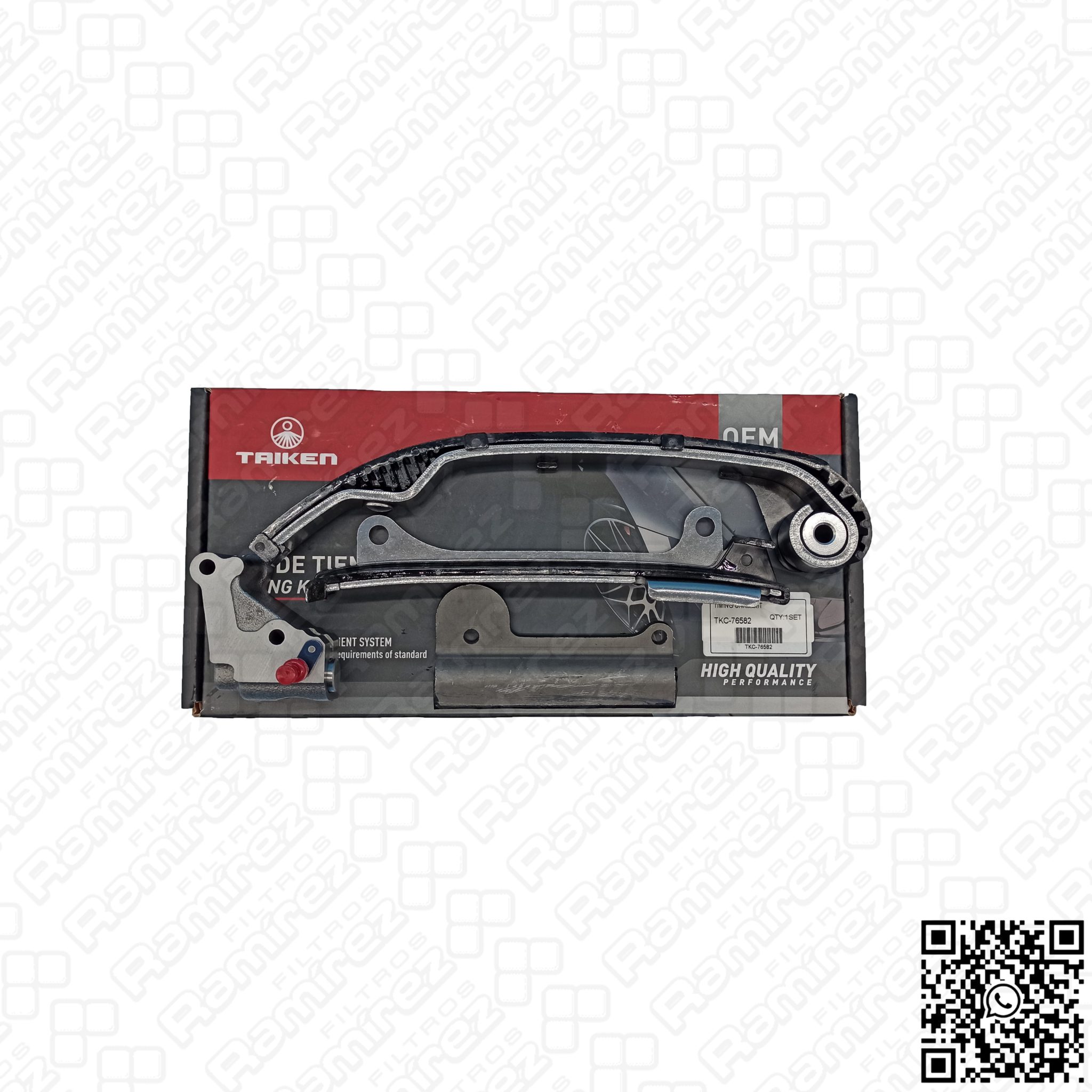 Kit Cadena De Tiempo Nissan Sentra B13 Almera 00 06 Filtros Ramirez